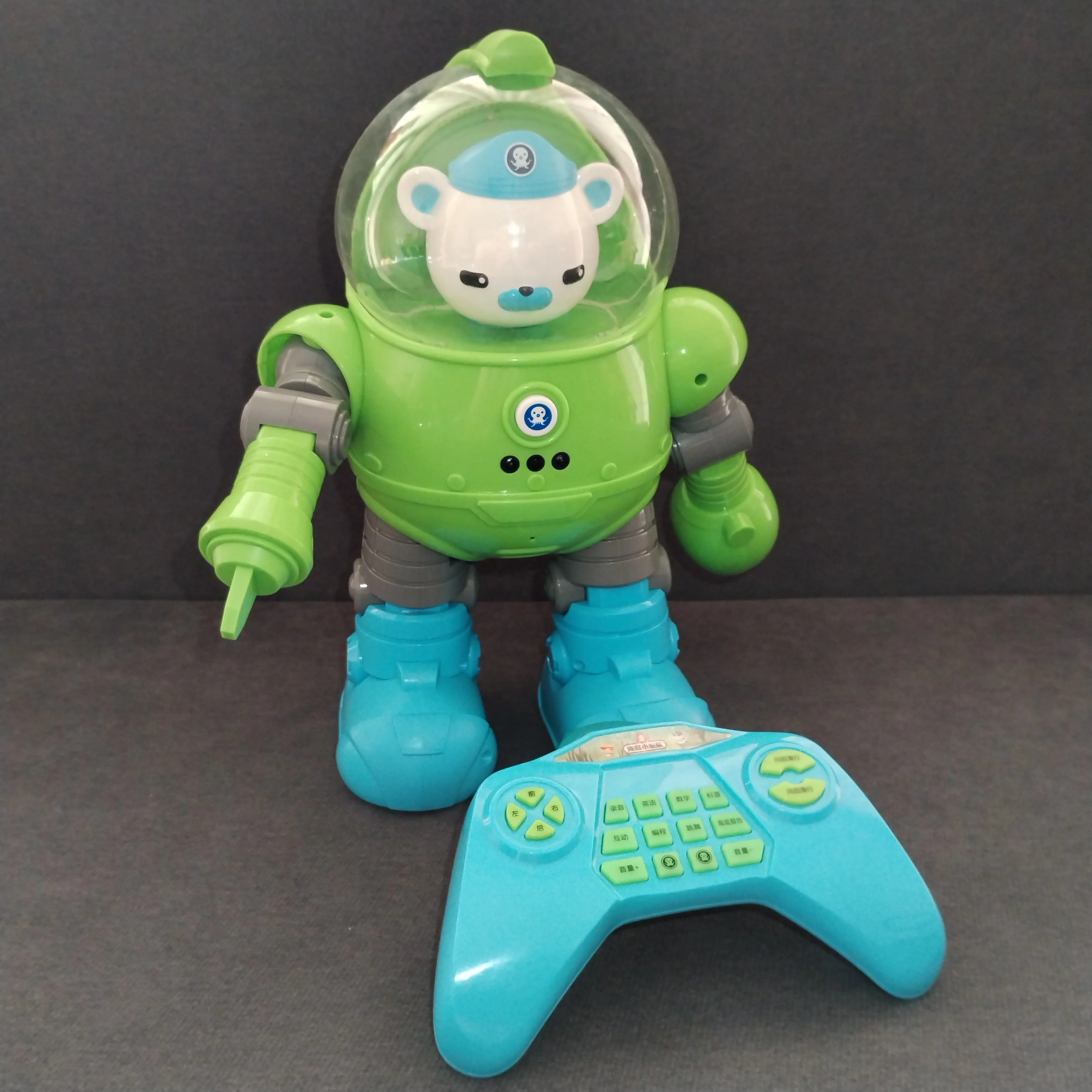 RC Robot Dancing music Learning Chinese Phonation Voice Gesture Control Sound Record Creature Report Kids Toy
RC Robot Dancing music Learning Chinese Phonation Voice Gesture Control Sound Record Creature Report Kids Toy