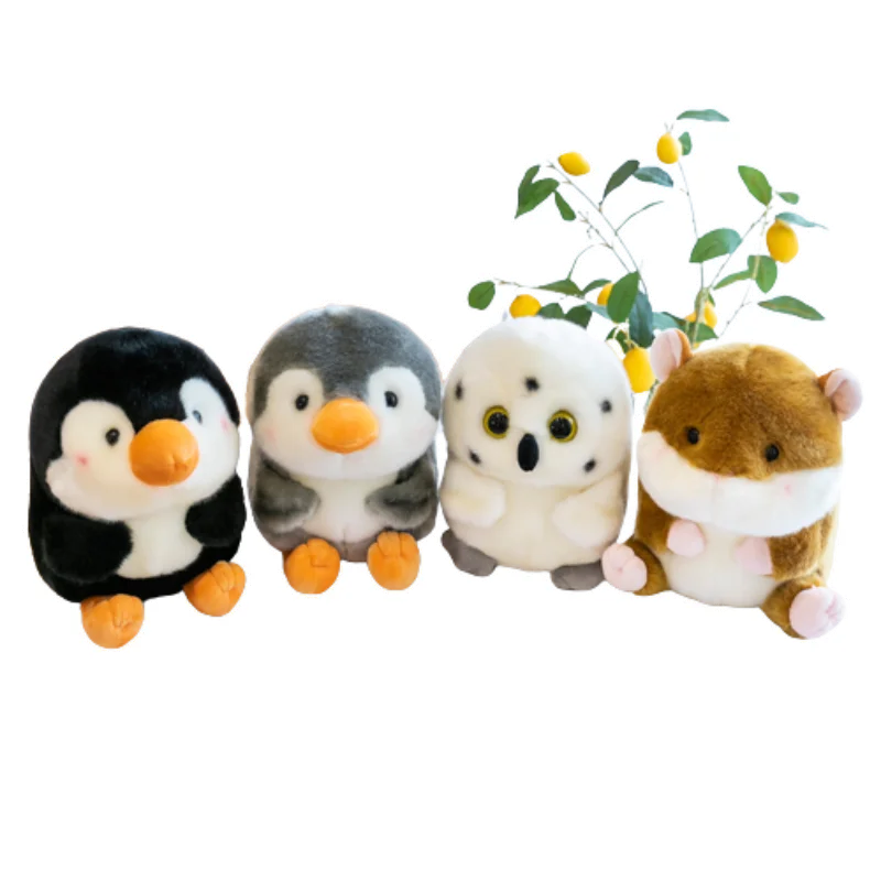 

18cm Kawaii Panda Rabbit Hamster Penguin Plush Toys Baby Stuffed Simulation Animal Soft Doll Cute Stuffed Toys for Children Gift