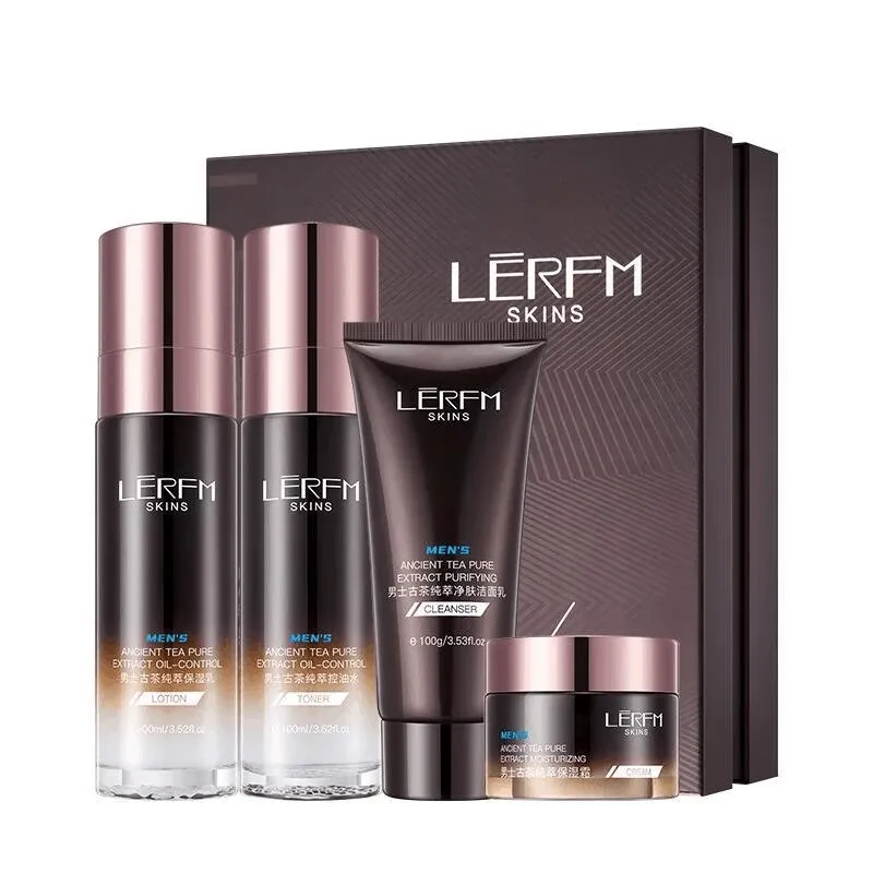 LERFM Men's Skin Cre Product Sets Face Balance Skin Oil Control Moisturizing Soothing Acne Delicate Wash Face Cream Toner Lotion
LERFM Men's Skin Cre Product Sets Face Balance Skin Oil Control Moisturizing Soothing Acne Delicate Wash Face Cream Toner Lotion