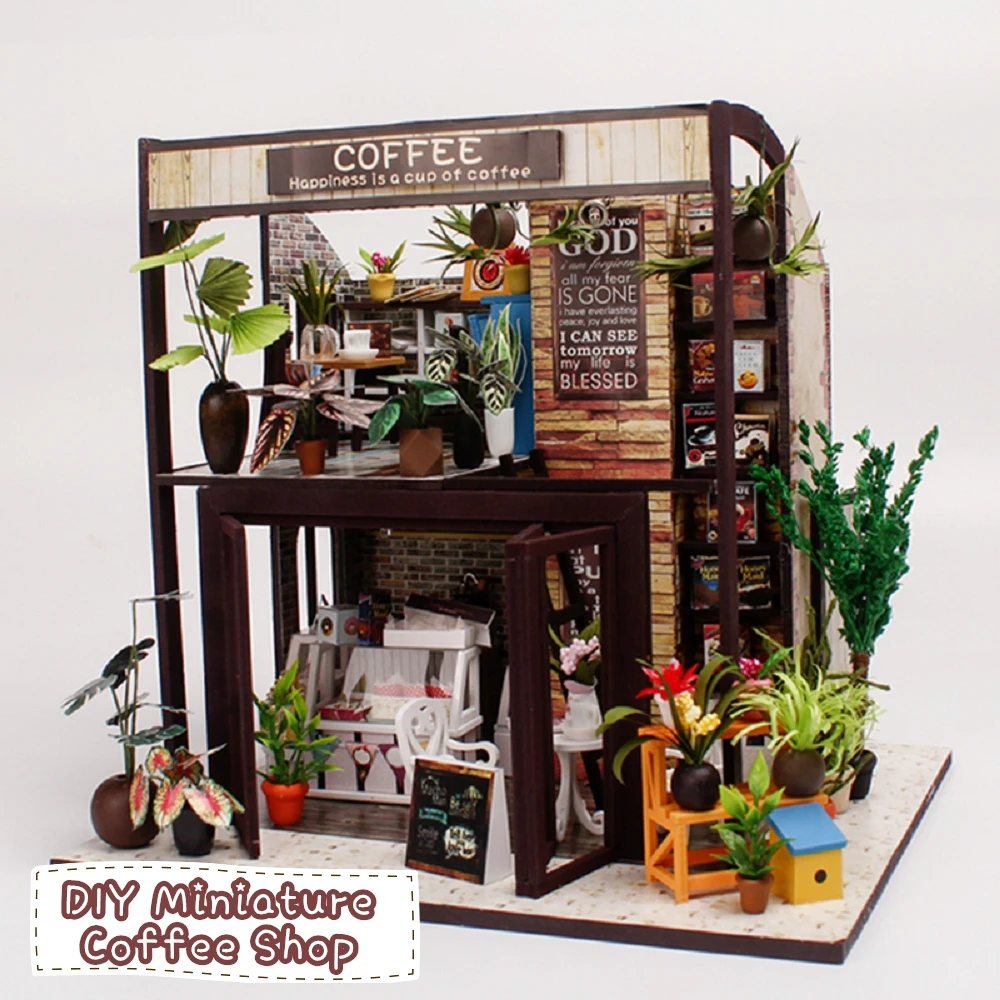 Exploring Wisdom Manufacturer Challenging & Entertaining Coffee Shop Wooden Dollhouse Building DIY Craft Kit
Exploring Wisdom Manufacturer Challenging & Entertaining Coffee Shop Wooden Dollhouse Building DIY Craft Kit