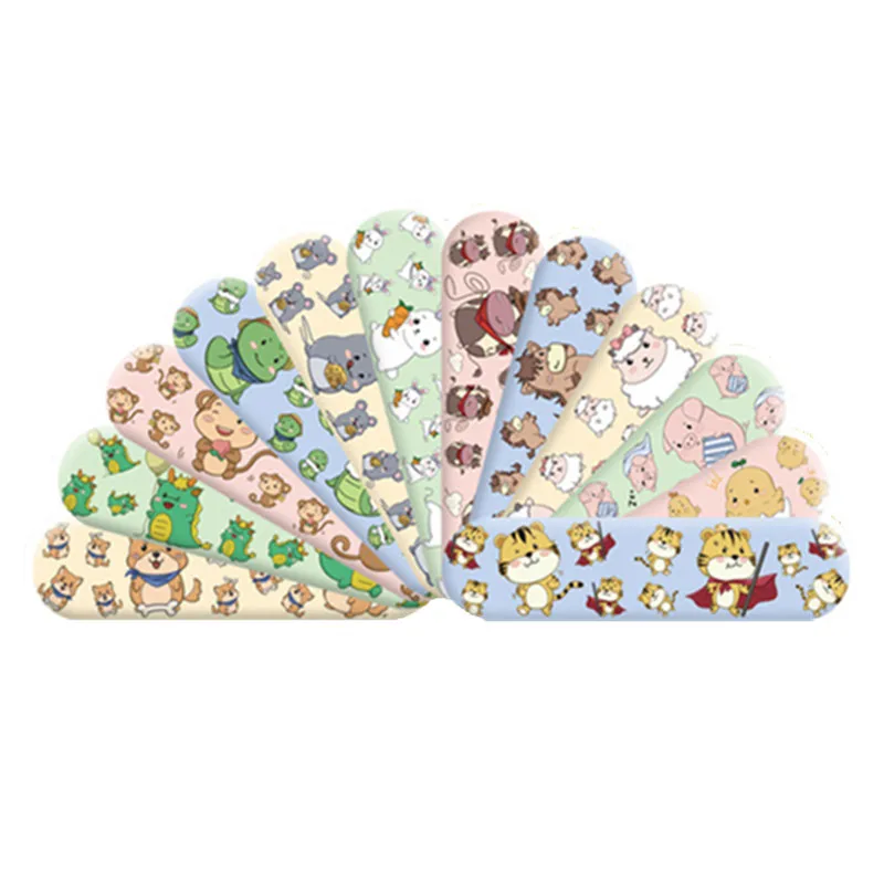 120pcs/set Cartoon Animal Band Aid for Kids Chinese Zodiac Signs Pattern Skin Patch First Aid Medical Bandages Wound Plaster
120pcs/set Cartoon Animal Band Aid for Kids Chinese Zodiac Signs Pattern Skin Patch First Aid Medical Bandages Wound Plaster