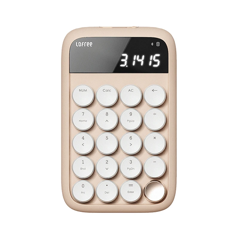 

Lofree Calculator Mechanical Dot Bluetooth Wireless Numeric Keypad Multi-System Compatible Backlit Keyboard
