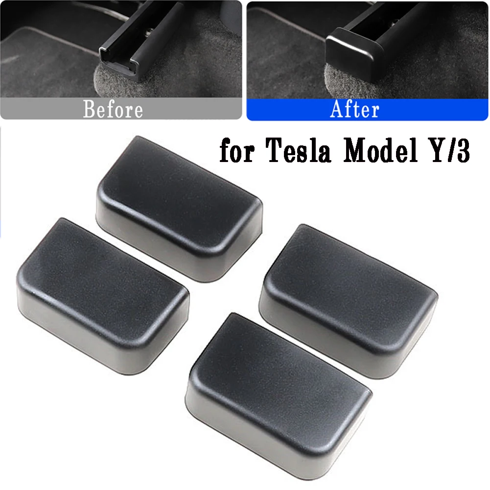 4pcs Car Rear Seat Slide Rail Anti-Kick Rubber Plug Protective Cover For Tesla Model Y/3 2020-2021 Auto Interior Accessories
4pcs Car Rear Seat Slide Rail Anti-Kick Rubber Plug Protective Cover For Tesla Model Y/3 2020-2021 Auto Interior Accessories