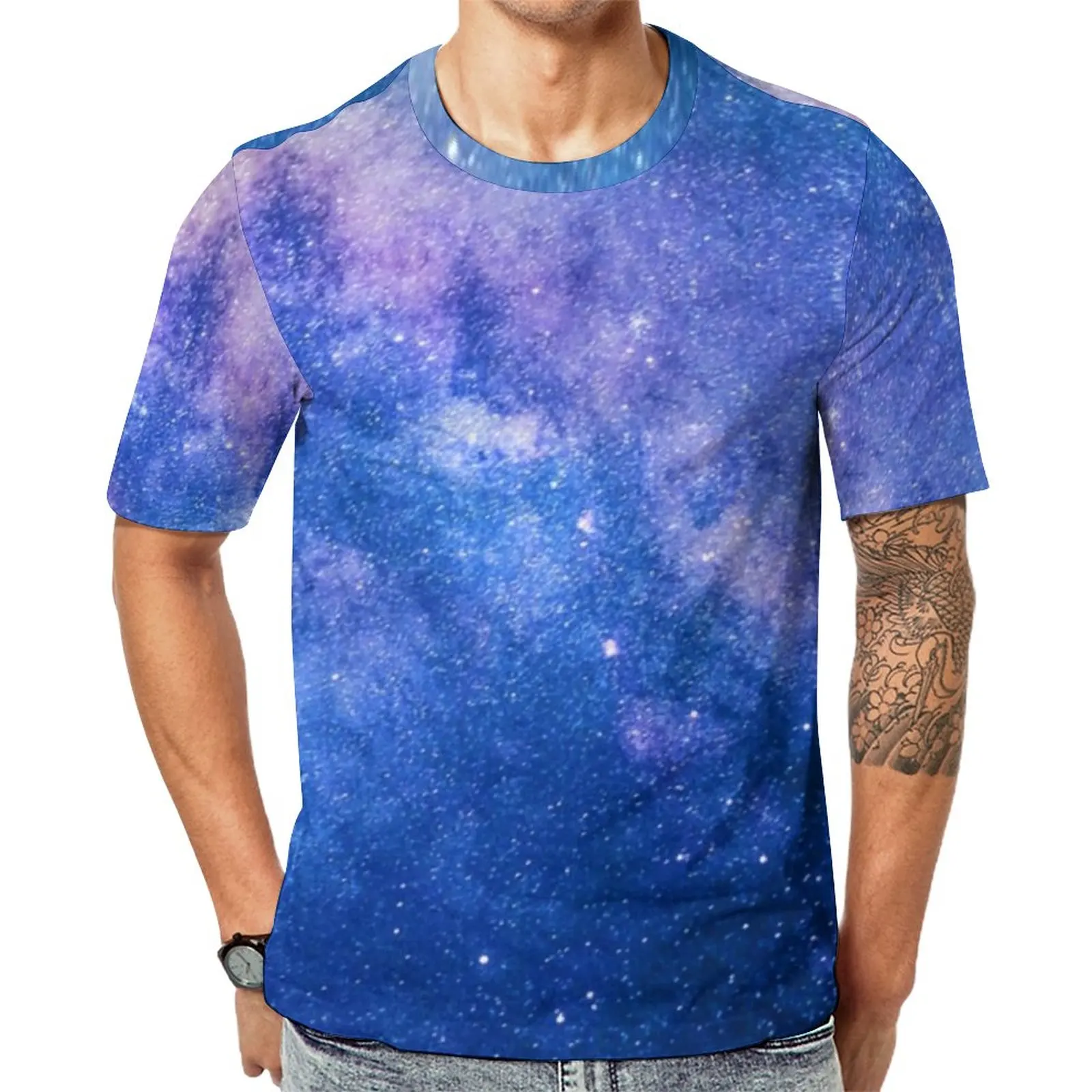 Starry Space Print T Shirt Starry Space Print Fashion T-Shirts Short-Sleeve Custom Tops Cheap Premium Classic Plus Size Clothes
Starry Space Print T Shirt Starry Space Print Fashion T-Shirts Short-Sleeve Custom Tops Cheap Premium Classic Plus Size Clothes