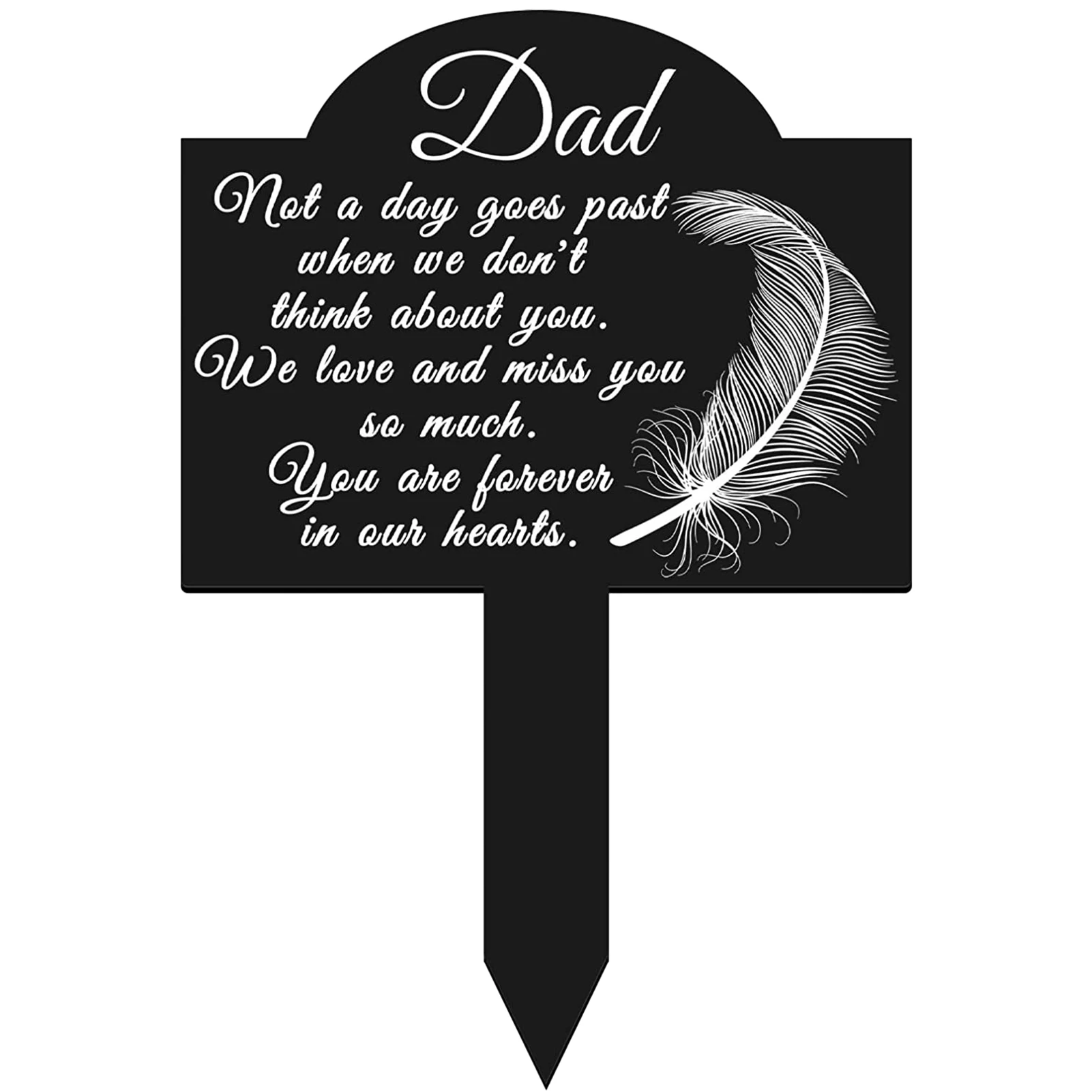 Funerals Meaningful Yard Portable Considerate Memorial Plaques Elegant Waterproof Thoughtful Grave Markers Sympathy For Outdoors
Funerals Meaningful Yard Portable Considerate Memorial Plaques Elegant Waterproof Thoughtful Grave Markers Sympathy For Outdoors