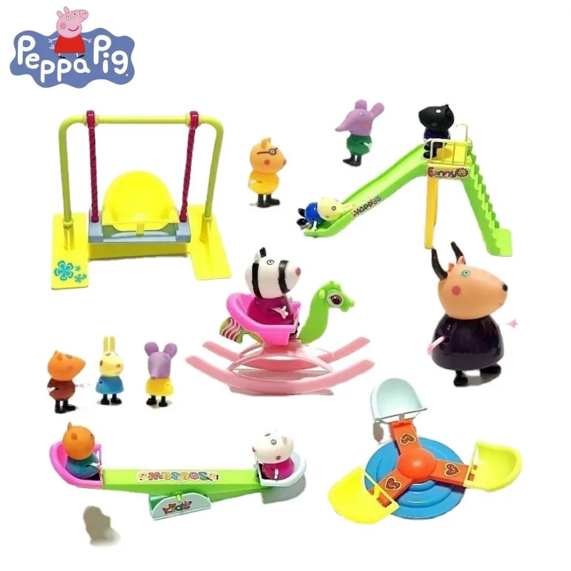 Peppa Pig Series Page George Children's Toy Play House Five-piece Set Slide Playground Puzzle Stitching Pink Pig Complete Set
Peppa Pig Series Page George Children's Toy Play House Five-piece Set Slide Playground Puzzle Stitching Pink Pig Complete Set