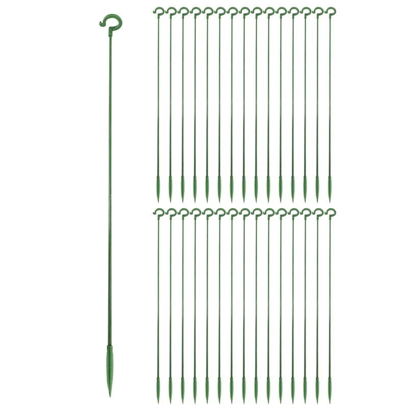 30Pcs Plant Stakes For Flowers, Single Stem Plant Support, Garden Plant Stakes For Amaryllis Orchid Lily Rose Tomatoes
30Pcs Plant Stakes For Flowers, Single Stem Plant Support, Garden Plant Stakes For Amaryllis Orchid Lily Rose Tomatoes