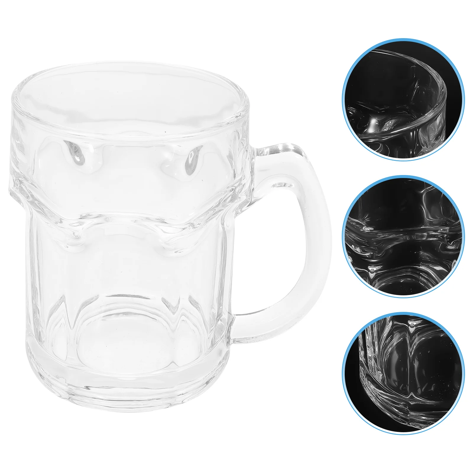 Glass Cup Beer Mug Cups Water Glassesbeverage Large Drinking Tea Coffee Clear Mugs Handle Capacity Handlegrip Insulated Espresso
Glass Cup Beer Mug Cups Water Glassesbeverage Large Drinking Tea Coffee Clear Mugs Handle Capacity Handlegrip Insulated Espresso