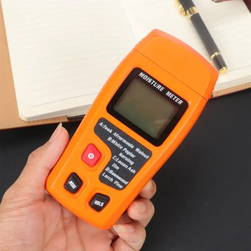 1Pc Wood Moisture Content Tester Practical Moisture Meter Practical Humidity Tester without Battery Orange
1Pc Wood Moisture Content Tester Practical Moisture Meter Practical Humidity Tester without Battery Orange
