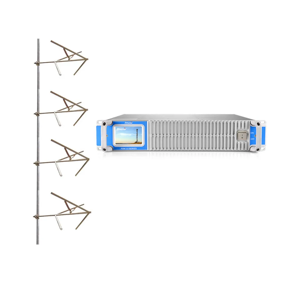 FSN 350W 350 Watts FM Broadcast Transmitter + 4Bay Circular Polarization Antenna + 20 Meters Cable
FSN 350W 350 Watts FM Broadcast Transmitter + 4Bay Circular Polarization Antenna + 20 Meters Cable