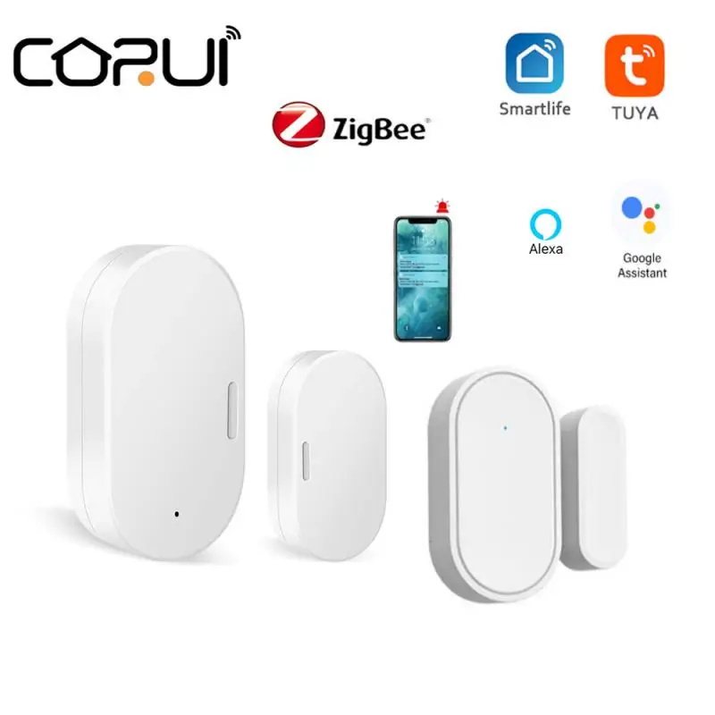 Датчик окон и дверей CORUI Tuya Zigbee, беспроводной мини-датчик с открытым доступом, работает с Alexa Google Home Smart Life
Датчик окон и дверей CORUI Tuya Zigbee, беспроводной мини-датчик с открытым доступом, работает с Alexa Google Home Smart Life
