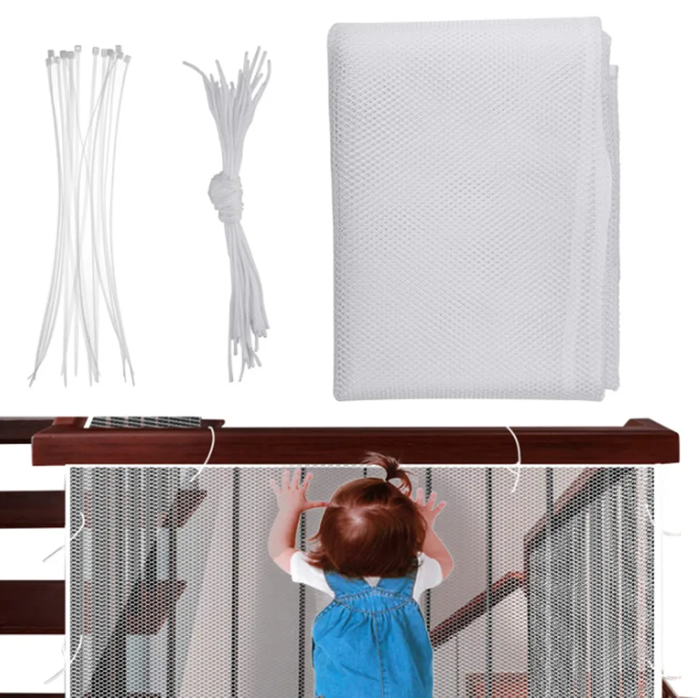 Safety Net Kids Stairs Safety Railing & Banister Guard kid Thick Hard Mesh Netting Protection Rail Balcony Stair Fence
Safety Net Kids Stairs Safety Railing & Banister Guard kid Thick Hard Mesh Netting Protection Rail Balcony Stair Fence