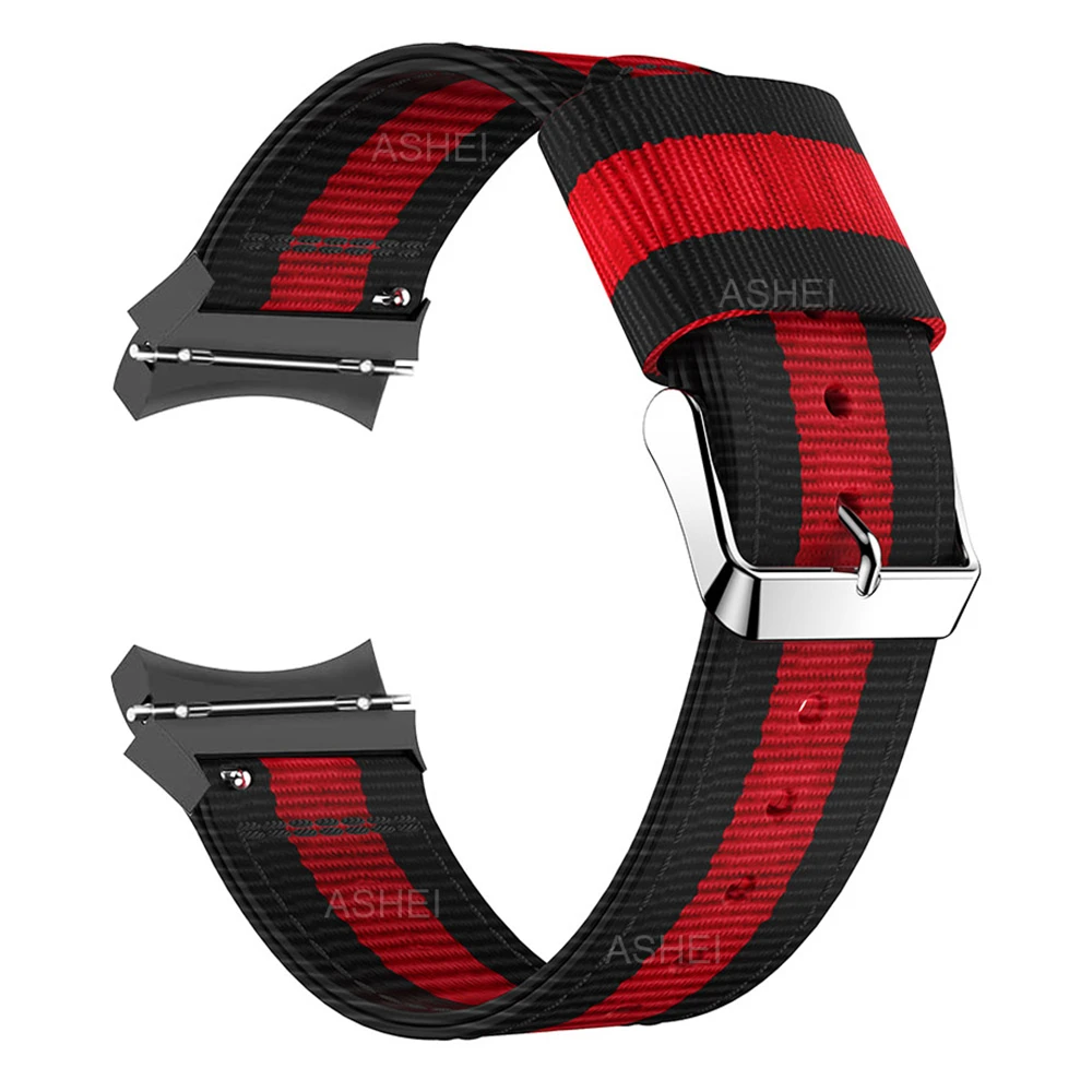 Nylon strap for samsung galaxy watch 4 classic 46mm 42mm band no gaps nylon correa for galaxy watch 4 44mm 40mm gapless bracelet
Nylon strap for samsung galaxy watch 4 classic 46mm 42mm band no gaps nylon correa for galaxy watch 4 44mm 40mm gapless bracelet