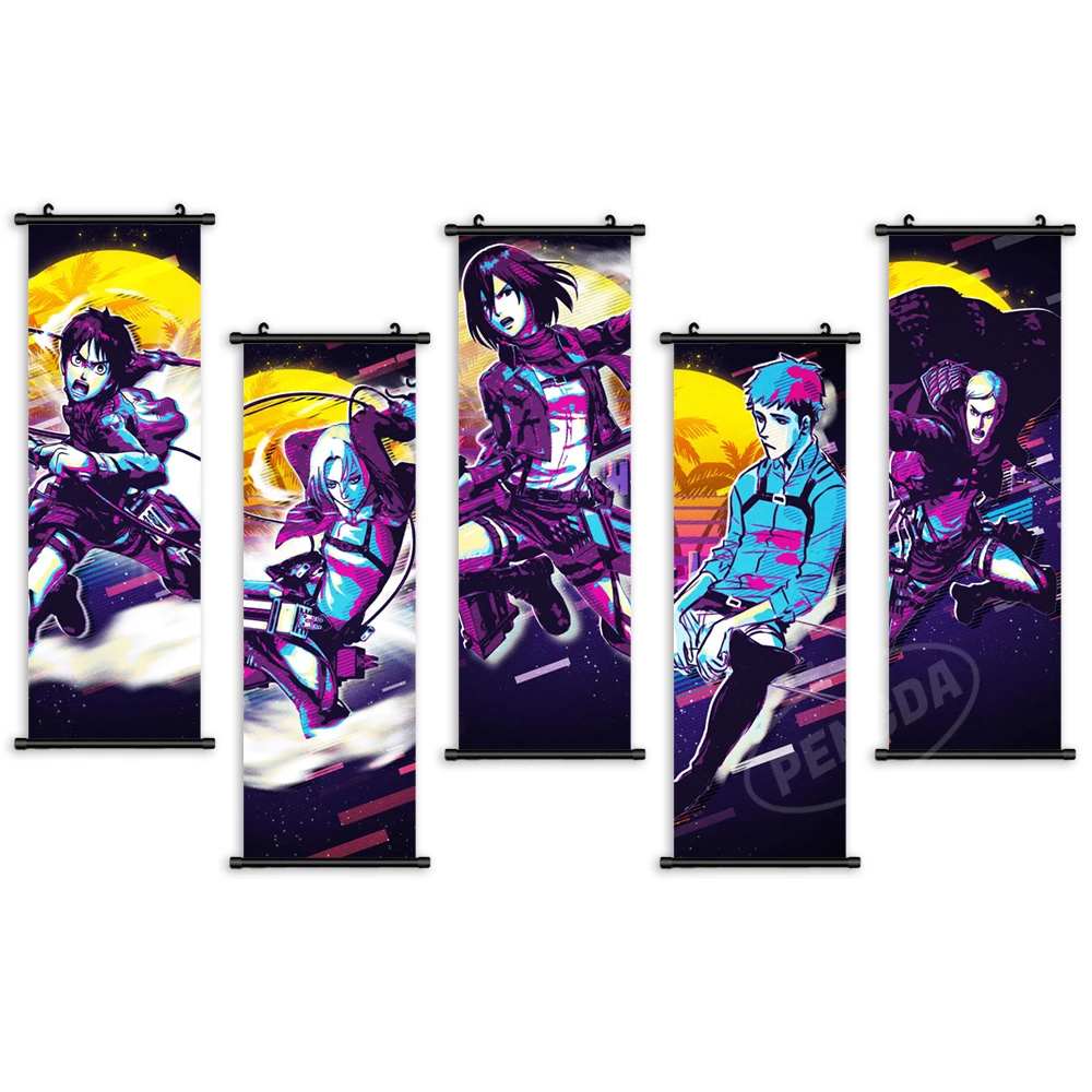 Wall Art Home Decor Attack on Titan Pictures Manga Poster Mikasa Prints Decorative Paintings for Living Room Canvas Eren Jaeger
Wall Art Home Decor Attack on Titan Pictures Manga Poster Mikasa Prints Decorative Paintings for Living Room Canvas Eren Jaeger