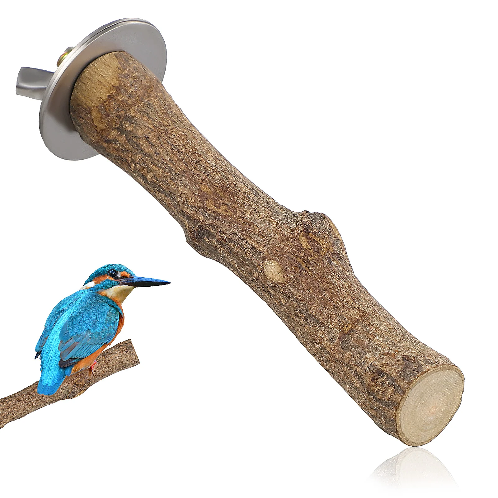 1 Pc Rough Surface Cage Accessory Wooden Anti- Platform Perch Bird Perch Bracket Bird Perch Platform Perch Stand
1 Pc Rough Surface Cage Accessory Wooden Anti- Platform Perch Bird Perch Bracket Bird Perch Platform Perch Stand