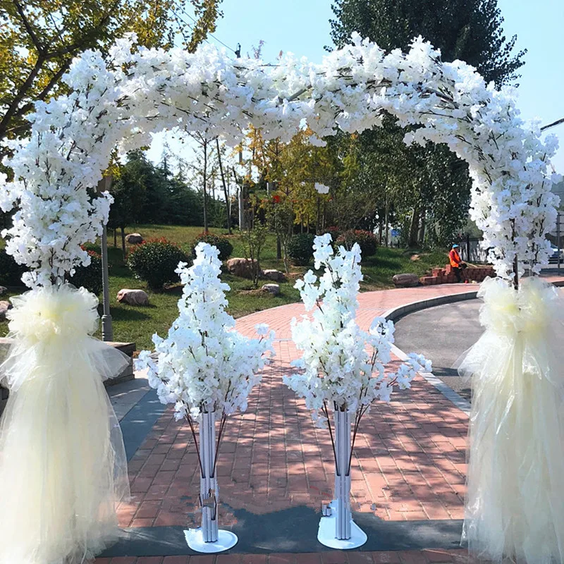 Set of Artificial Cherry Blossom Arch Moon Arch Flower Cherry Blossom Arch Square Decoration Party Wedding Background
Set of Artificial Cherry Blossom Arch Moon Arch Flower Cherry Blossom Arch Square Decoration Party Wedding Background