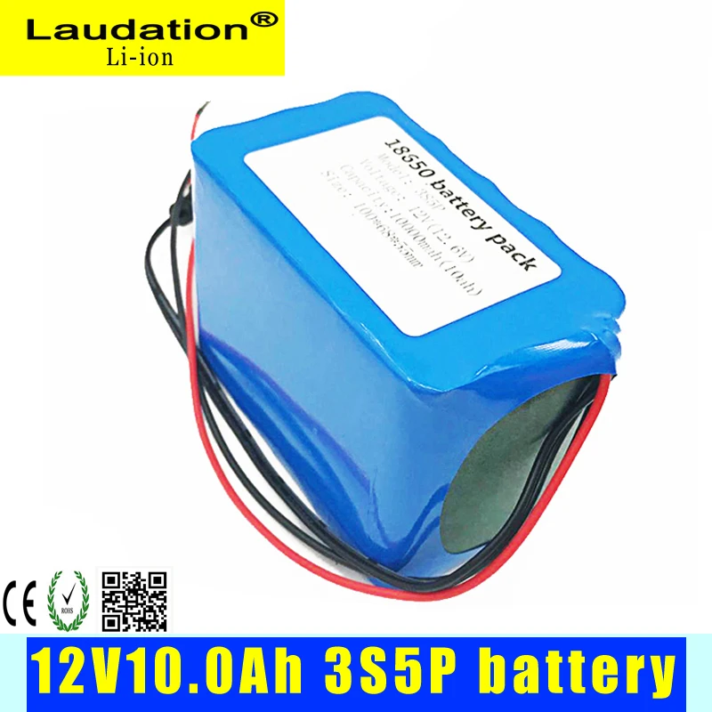 Аккумулятор Laudation3s5p 12 в 10 Ач, 100% новая защита высокой емкости, 10000 в, 12 В, литиевая аккумуляторная батарея, 12 В, мАч
Аккумулятор Laudation3s5p 12 в 10 Ач, 100% новая защита высокой емкости, 10000 в, 12 В, литиевая аккумуляторная батарея, 12 В, мАч