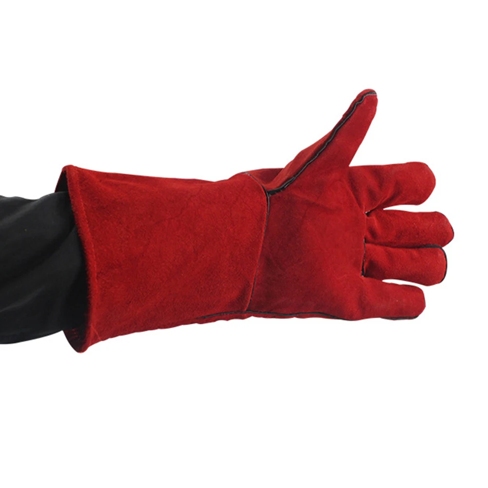 1Pair Welding Gloves Heat Resistant BBQ/Oven/MIG/TIG Leather Welder Gloves For Gas Welding Welding Safety Tool Accessories
1Pair Welding Gloves Heat Resistant BBQ/Oven/MIG/TIG Leather Welder Gloves For Gas Welding Welding Safety Tool Accessories