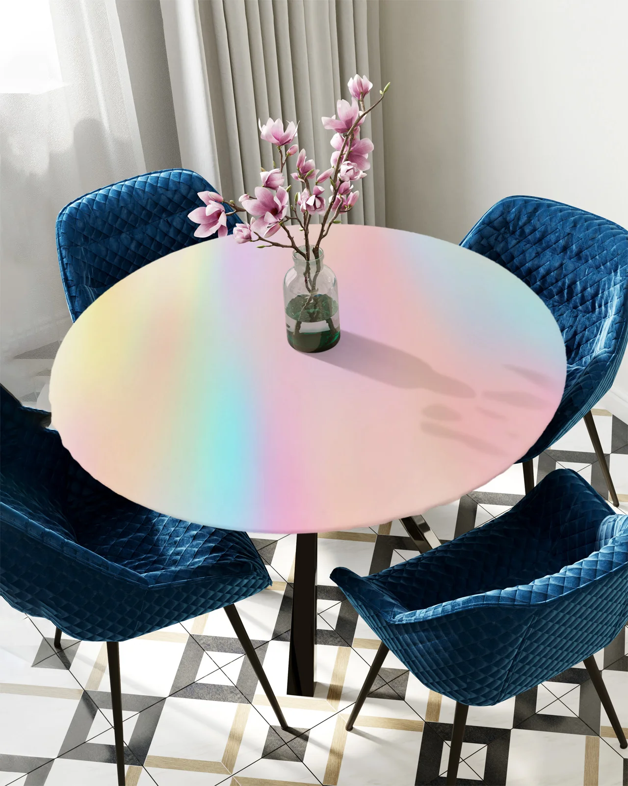 Rainbow Pink Morning Glow Round Rectangular Table Cover Waterproof Elastic Tablecloth For Kitchen Table Cloth Home Decoration
Rainbow Pink Morning Glow Round Rectangular Table Cover Waterproof Elastic Tablecloth For Kitchen Table Cloth Home Decoration
