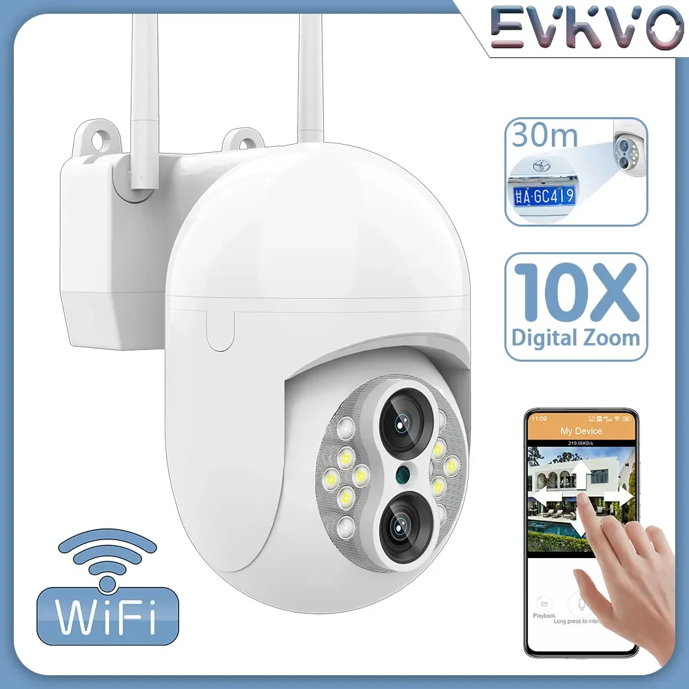 NEW2023 3MP Dual-Lens WiFi Surveillance Camera 10X Digital Zoom Security CCTV Camera Full Color Night Vision Outdoor Waterproof
NEW2023 3MP Dual-Lens WiFi Surveillance Camera 10X Digital Zoom Security CCTV Camera Full Color Night Vision Outdoor Waterproof