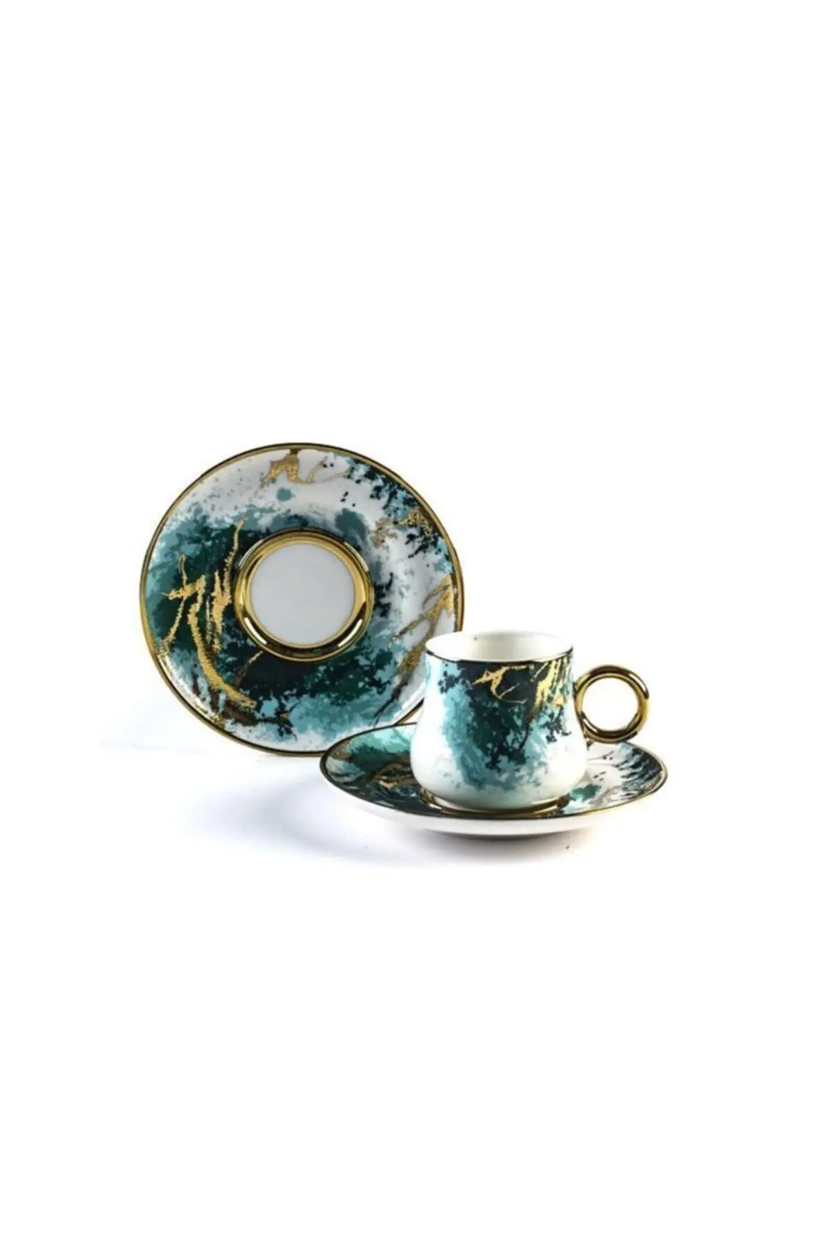 Amazing Turkish Greek Arabic Coffee & Espresso Cup Set 6-person green mist pattern coffee cup suit VICTORIA-650
Amazing Turkish Greek Arabic Coffee & Espresso Cup Set 6-person green mist pattern coffee cup suit VICTORIA-650