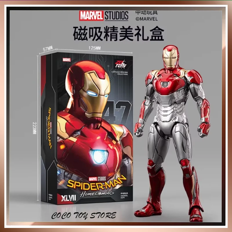 Zdtoys Mk24 Mk22 Mk41 Mk47 Фигурки Модель игрушки Marvel Железный человек 1/10 Аниме Подарок на