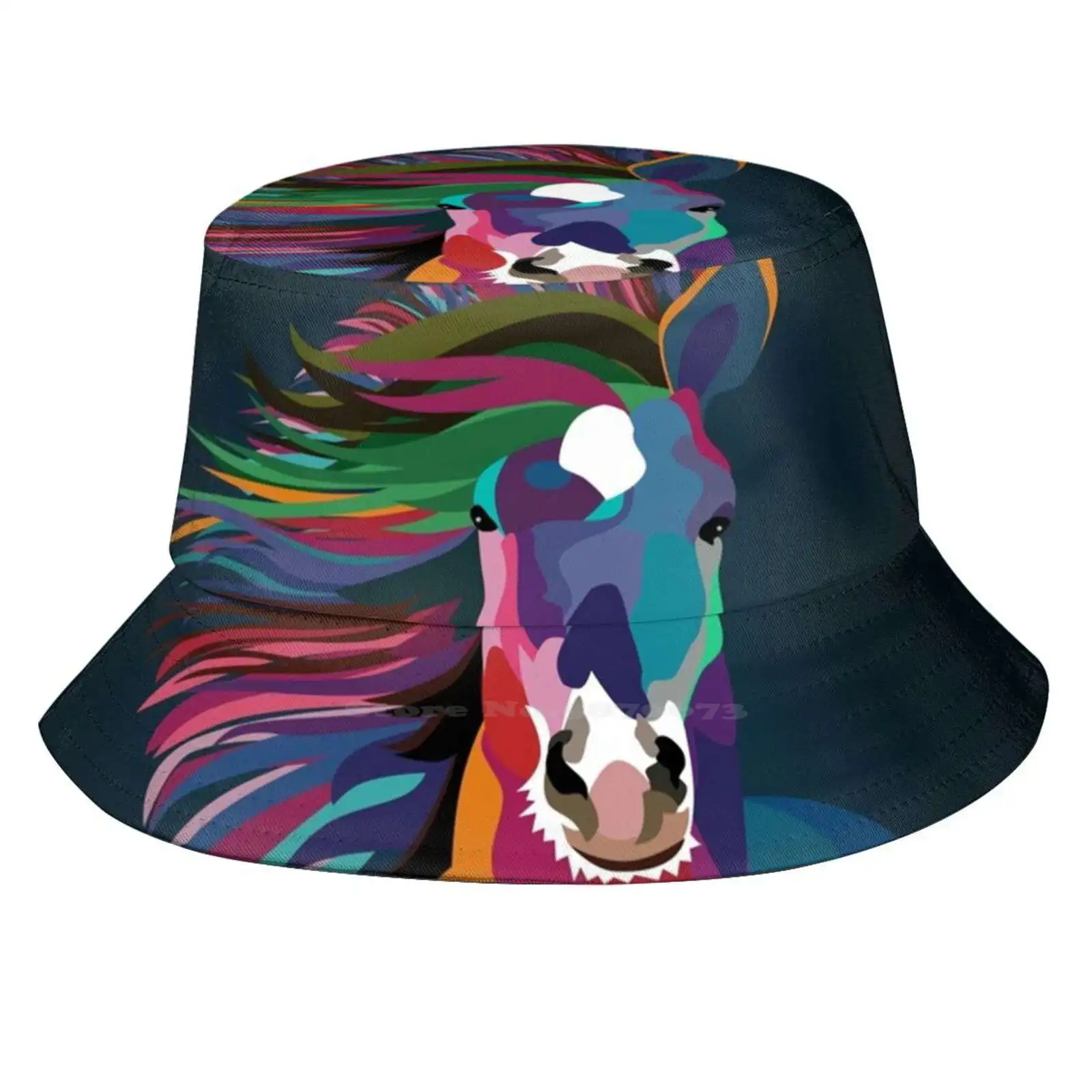 Шапка-ведро для бега с лошадью, забавная, пляжная 
Шапка-ведро для бега с лошадью, забавная, пляжная