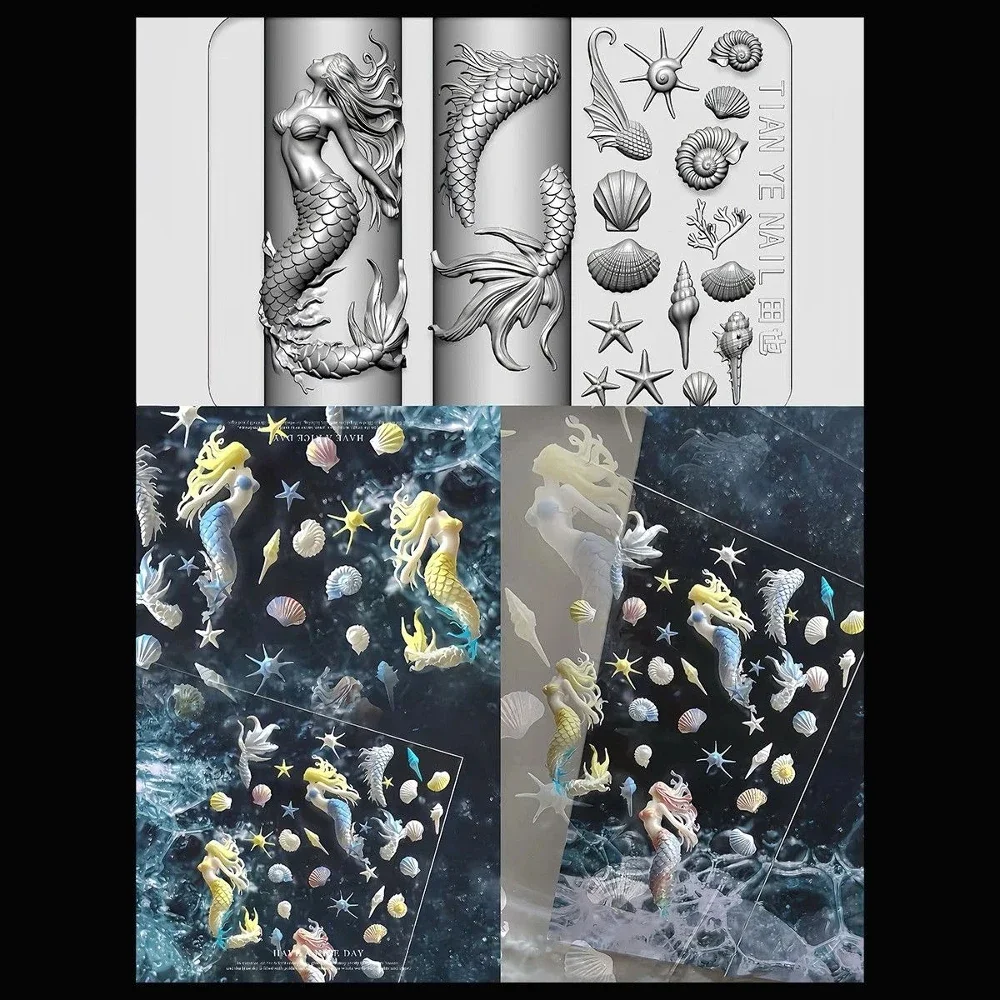 MINISO Форма для дизайна ногтей 3D животные 
MINISO Форма для дизайна ногтей 3D животные