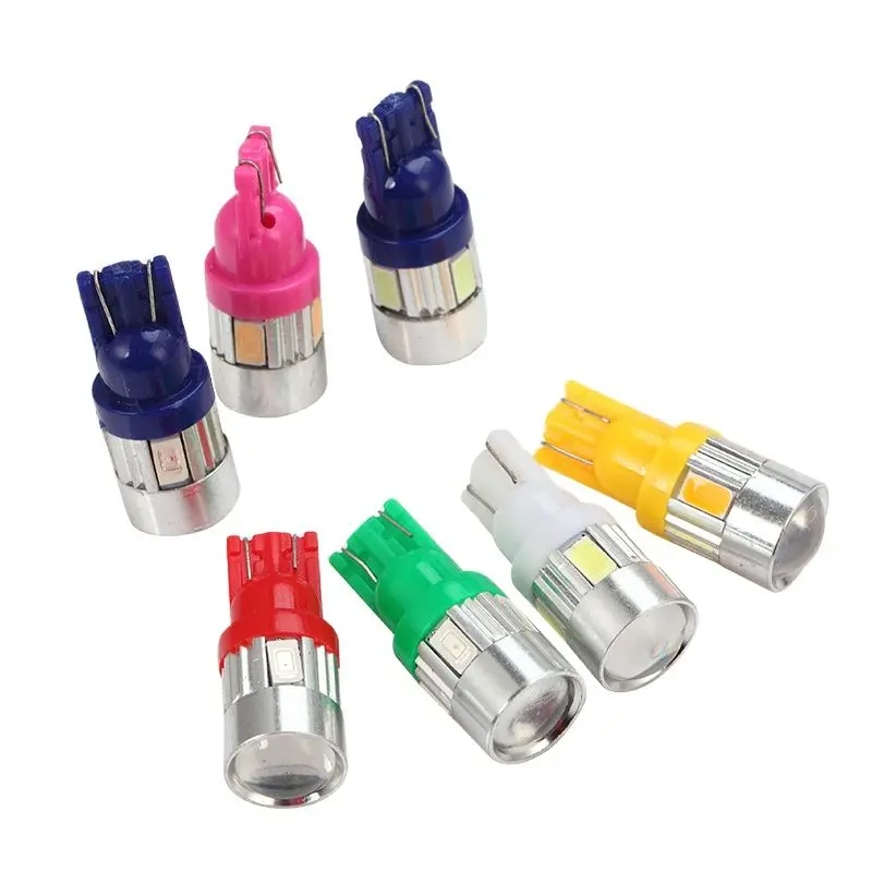 100Pcs T10 W5W 168 194 6SMD 5630 LED Wedge Light Super White Car Side Bulbs 12V For Unversail Car Bulbs white
100Pcs T10 W5W 168 194 6SMD 5630 LED Wedge Light Super White Car Side Bulbs 12V For Unversail Car Bulbs white