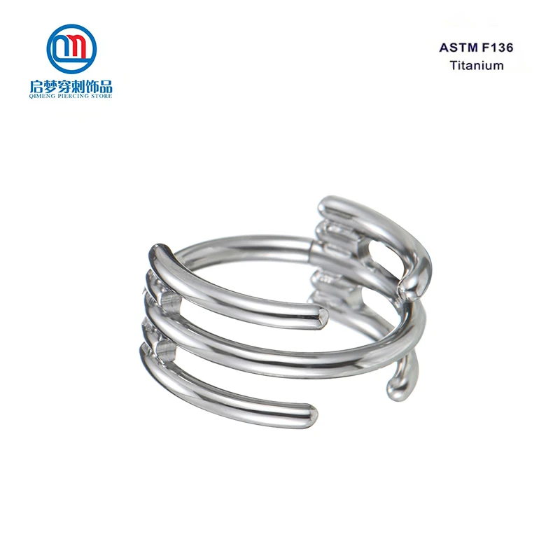 ASTM F136 титановые тройные кольца, сегментные кольца для носа, кликер, хрящевая ткань уха, пирсинг, ювелирные изделия
ASTM F136 титановые тройные кольца, сегментные кольца для носа, кликер, хрящевая ткань уха, пирсинг, ювелирные изделия