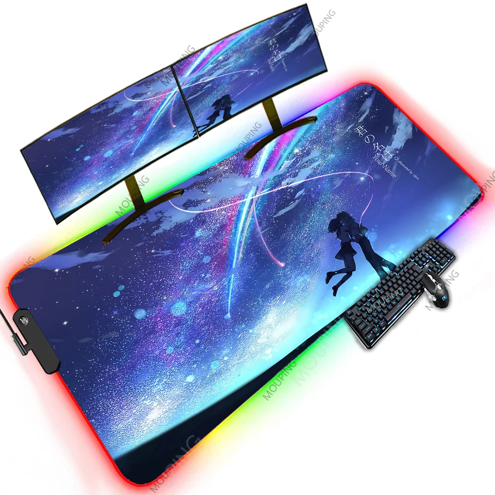 Your Name Japanese Style Art Mouse Pads 120x60 Aesthetic Oversized Backlit Led Rgb Deskmat Anime Gamer Decoration Laptops XXXXL
Your Name Japanese Style Art Mouse Pads 120x60 Aesthetic Oversized Backlit Led Rgb Deskmat Anime Gamer Decoration Laptops XXXXL