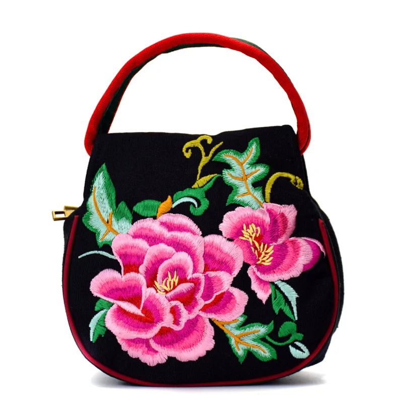 New ethnic style embroidered handbag Hand-embroidered small square bag Black embroidered ladies handbag Bohemian retro bag S0241
New ethnic style embroidered handbag Hand-embroidered small square bag Black embroidered ladies handbag Bohemian retro bag S0241