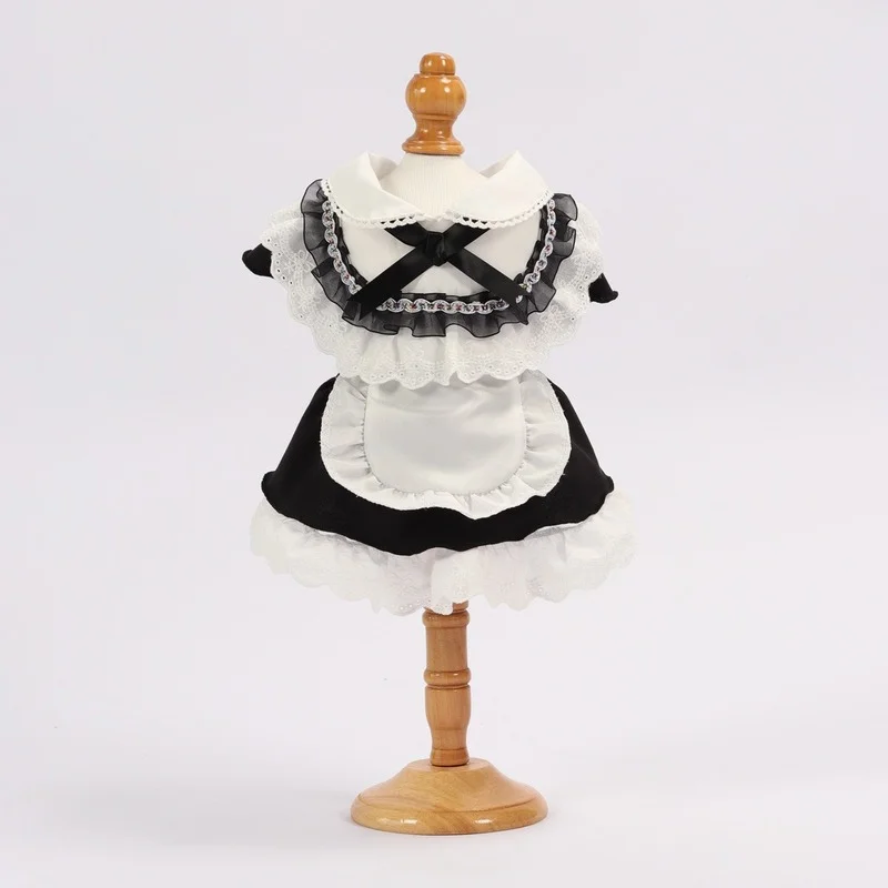 Maid Outfit Dress Dog Clothing Lacework Dogs Clothes Lolita Pet Outfits Sweet All Season Costume Trendy Girl Ropa Para Perro
Maid Outfit Dress Dog Clothing Lacework Dogs Clothes Lolita Pet Outfits Sweet All Season Costume Trendy Girl Ropa Para Perro