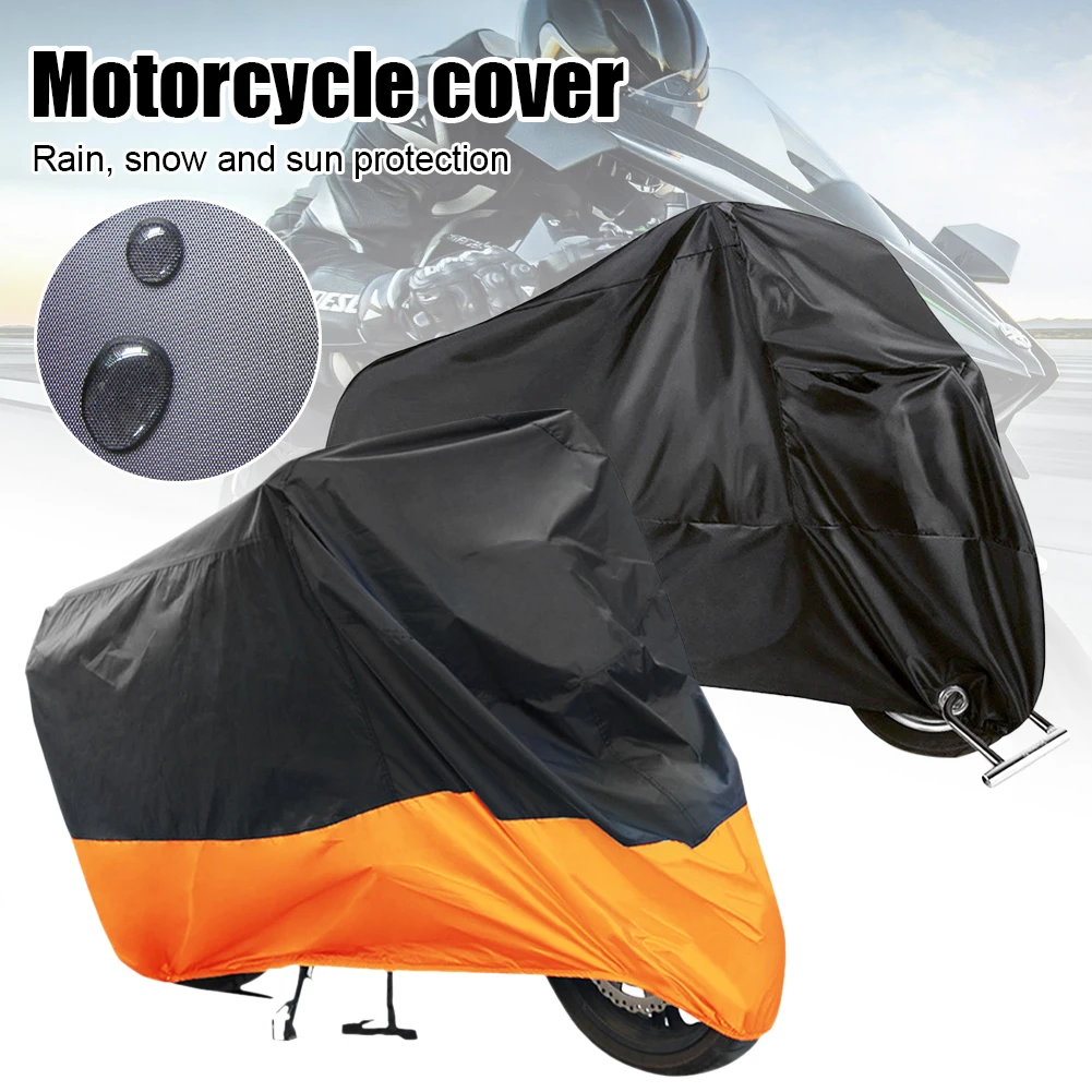 M-4XL Universal Motorcycle Cover All Season Waterproof Dust Rain UV Protection Oxford Cloth Cover for Honda Suzuki Kawasaki BMW
M-4XL Universal Motorcycle Cover All Season Waterproof Dust Rain UV Protection Oxford Cloth Cover for Honda Suzuki Kawasaki BMW