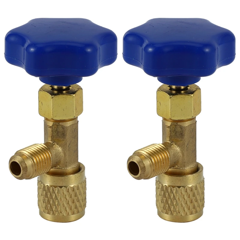 2X Low Pressure Dispensing Valve Bottle Opener 1/4 Sae Connector Refrigerant Bottle Can Tap For R22 R134A R410A Gas
2X Low Pressure Dispensing Valve Bottle Opener 1/4 Sae Connector Refrigerant Bottle Can Tap For R22 R134A R410A Gas