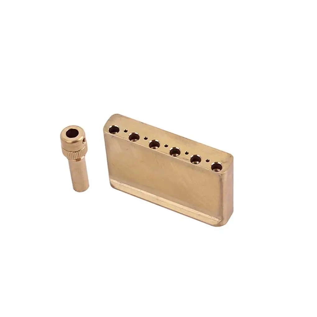 Guitar Bridge Brass Block Style Parts Accessories Music Repairing Tools Supply Replacement for Standard Series Strategy
Guitar Bridge Brass Block Style Parts Accessories Music Repairing Tools Supply Replacement for Standard Series Strategy