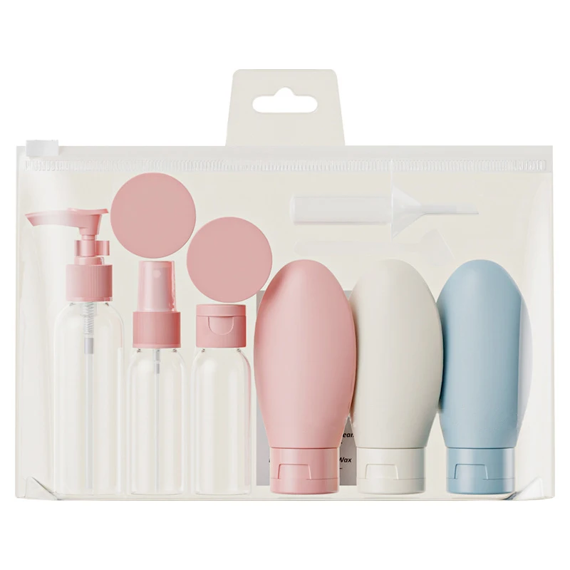 Travel Refillable Bottle Set Spray Lotion Shampoo Shower Gel Tube Bottling Cosmetic Empty Liquid Container Portable Tool
Travel Refillable Bottle Set Spray Lotion Shampoo Shower Gel Tube Bottling Cosmetic Empty Liquid Container Portable Tool