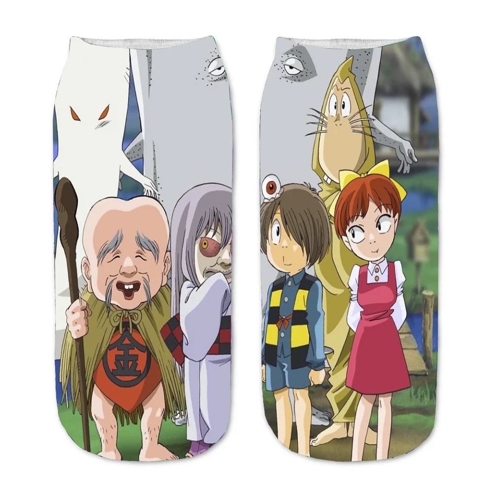 Teenager Short Sock Kawaii Ankle Socks Anime GeGeGe no Kitaro 3D Printed Cartoon Straight Socks Men Women Short Socks
Teenager Short Sock Kawaii Ankle Socks Anime GeGeGe no Kitaro 3D Printed Cartoon Straight Socks Men Women Short Socks
