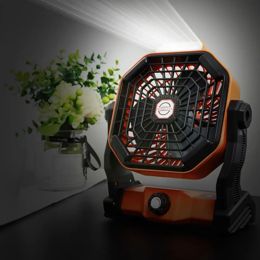 USB Rechargeable Camping Fan with LED Lantern 1200mAh Battery Operated Powered Personal Fan for Desk Outdoor Cooling X20 H4J6
USB Rechargeable Camping Fan with LED Lantern 1200mAh Battery Operated Powered Personal Fan for Desk Outdoor Cooling X20 H4J6