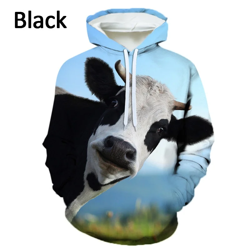 2022 Hot Sale New Funny Animal Cow 3D Printing Men's Hoodie Pullover Personality Hip-hop Casual Unisex Fashion Hoodie
2022 Hot Sale New Funny Animal Cow 3D Printing Men's Hoodie Pullover Personality Hip-hop Casual Unisex Fashion Hoodie