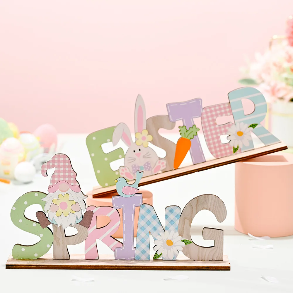 Wooden Easter Decoration DIY Pendant Hanging Ornaments Easter Hare Decorations For Home Easter Supplies
Wooden Easter Decoration DIY Pendant Hanging Ornaments Easter Hare Decorations For Home Easter Supplies