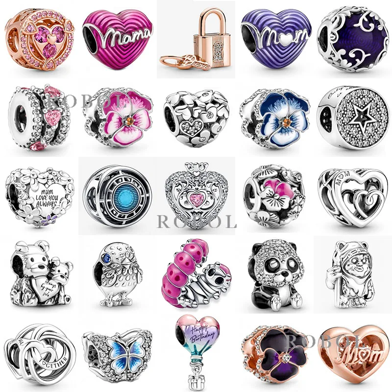 48 2021 New Fashion 100% 925 Sterling Silver Heart-shaped Round Charm Fashion Simple Beads Free Wholesale Shipping
48 2021 New Fashion 100% 925 Sterling Silver Heart-shaped Round Charm Fashion Simple Beads Free Wholesale Shipping