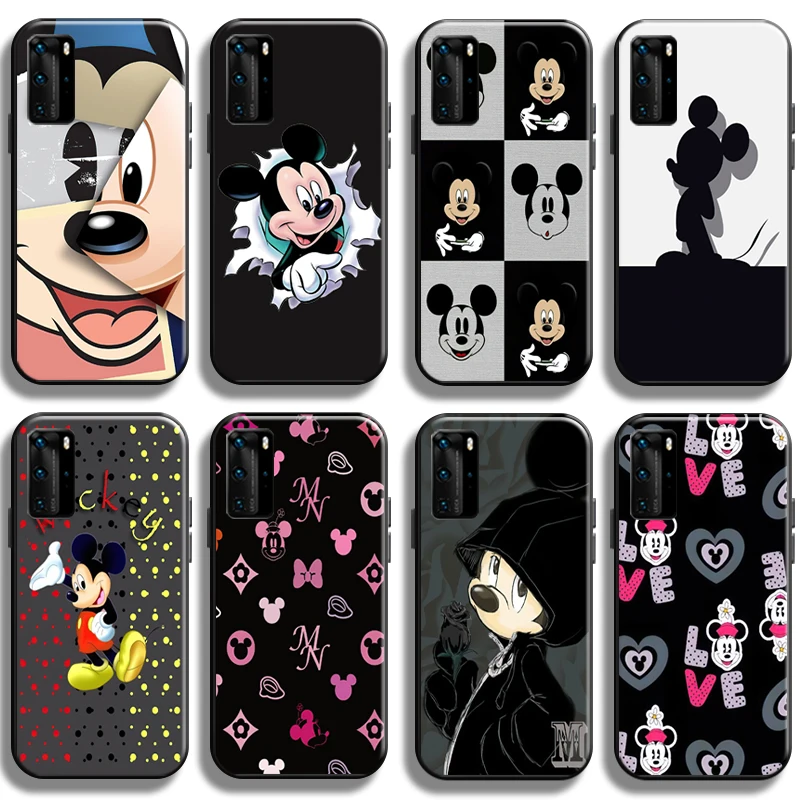 Disney Cartoon Mickey Mouse Phone Case For Huawei P40 P40 Pro Lite 5G Shockproof Cases Shell Liquid Silicon Black Coque TPU
Disney Cartoon Mickey Mouse Phone Case For Huawei P40 P40 Pro Lite 5G Shockproof Cases Shell Liquid Silicon Black Coque TPU