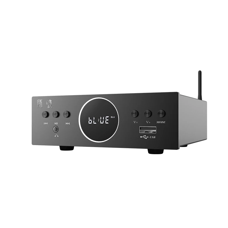 High-end Multi-function Digital Audio Player Fever Decoding Amp Digital Turntable Bluetooth 5.0 Amplifier Pre-amp DSD512 ES9038 
High-end Multi-function Digital Audio Player Fever Decoding Amp Digital Turntable Bluetooth 5.0 Amplifier Pre-amp DSD512 ES9038