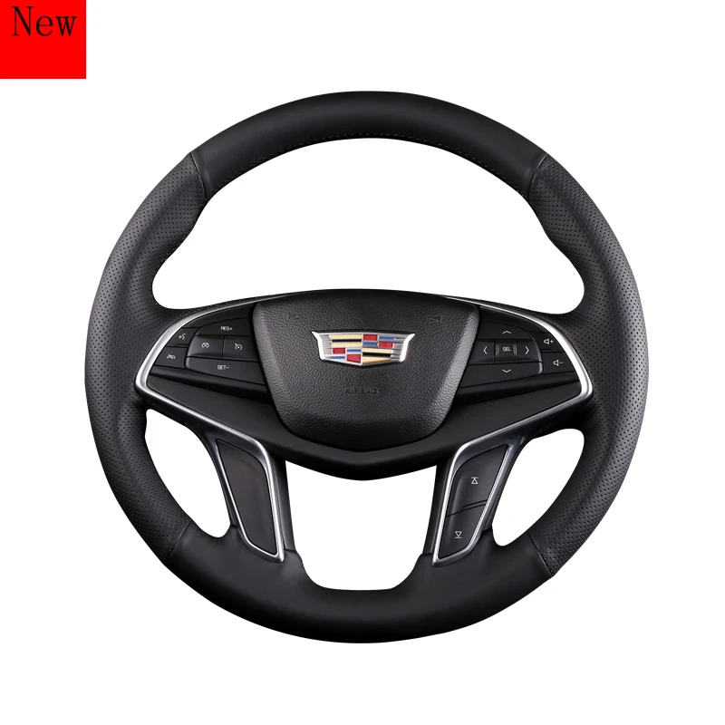 DIY Leather Hand-sewn Car Steering Wheel Cover Set for Cadillac XTS ATSL XT5 SRX CT6 Car Accessories
DIY Leather Hand-sewn Car Steering Wheel Cover Set for Cadillac XTS ATSL XT5 SRX CT6 Car Accessories
