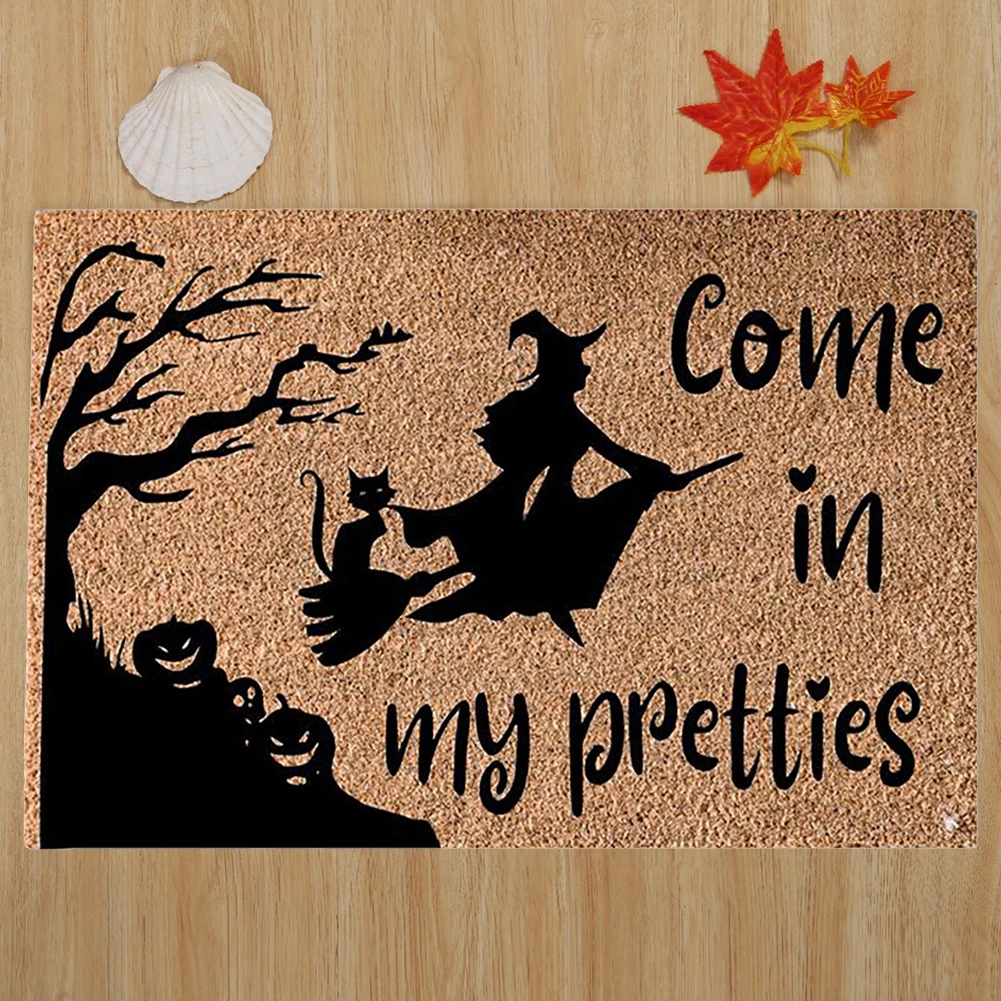 Witch Animal Printed Doormat Household Bathroom Kitchen Floor Mat Halloween Welcome Floor Mats Home Decoration
Witch Animal Printed Doormat Household Bathroom Kitchen Floor Mat Halloween Welcome Floor Mats Home Decoration