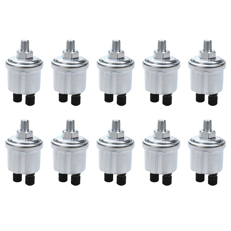 10X Universal Vdo Oil Pressure Sensor 0 To 10 Bars 1/8 Npt Generator Part 10Mm Crew Plug Pressure Sensor Sensing Plug
10X Universal Vdo Oil Pressure Sensor 0 To 10 Bars 1/8 Npt Generator Part 10Mm Crew Plug Pressure Sensor Sensing Plug
