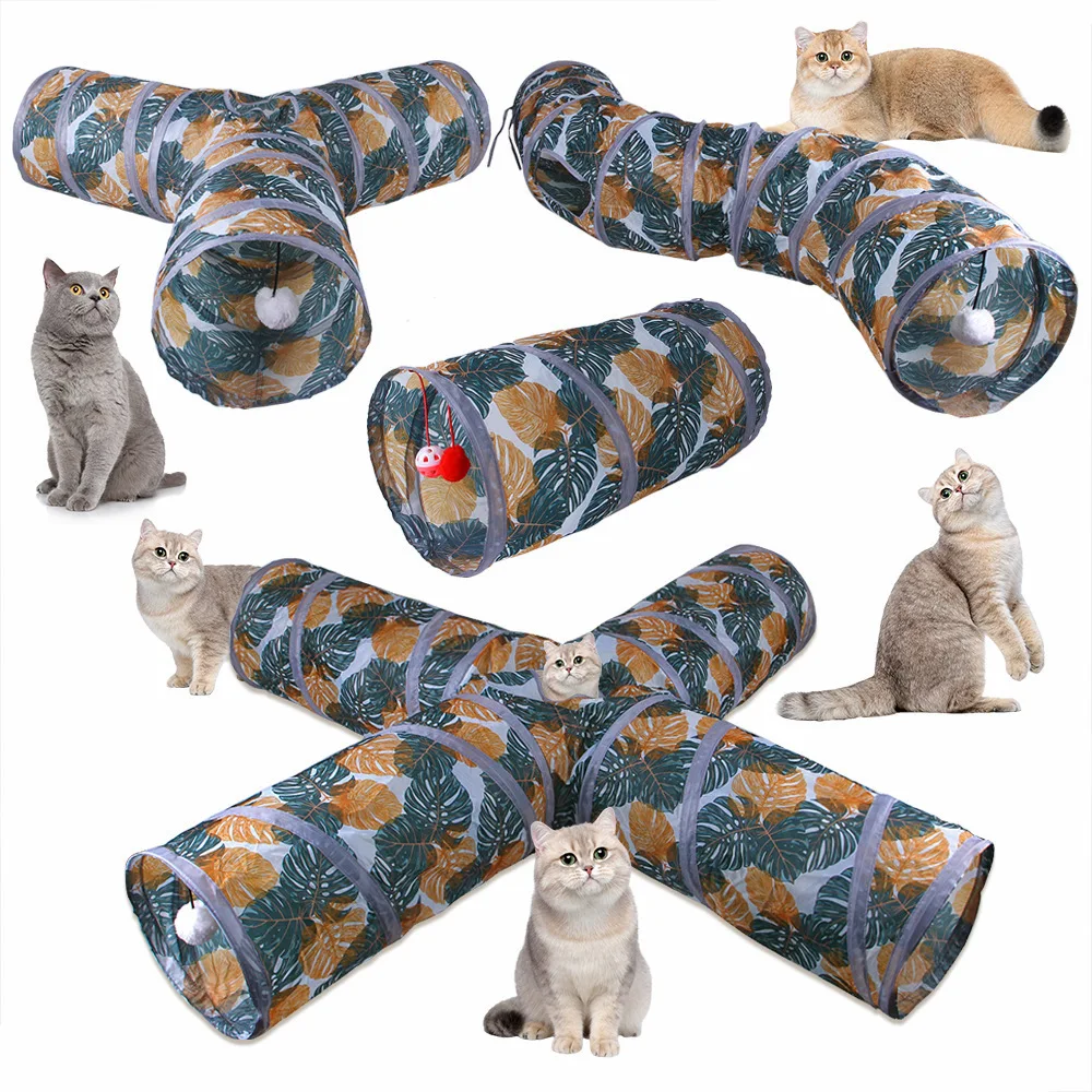 New Polyester Printing Cat Tunnel Pet Supplies Cat Tunnel Can Store Folding Cat Tunnel Cat Toy Drill Bucket Interactive Cat Toy
New Polyester Printing Cat Tunnel Pet Supplies Cat Tunnel Can Store Folding Cat Tunnel Cat Toy Drill Bucket Interactive Cat Toy