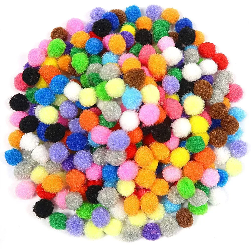 5 Size Multicolor Pom Poms Assorted Pompoms with 4 Sizes Wiggle Eyes for DIY, Crafts and Decorations
5 Size Multicolor Pom Poms Assorted Pompoms with 4 Sizes Wiggle Eyes for DIY, Crafts and Decorations