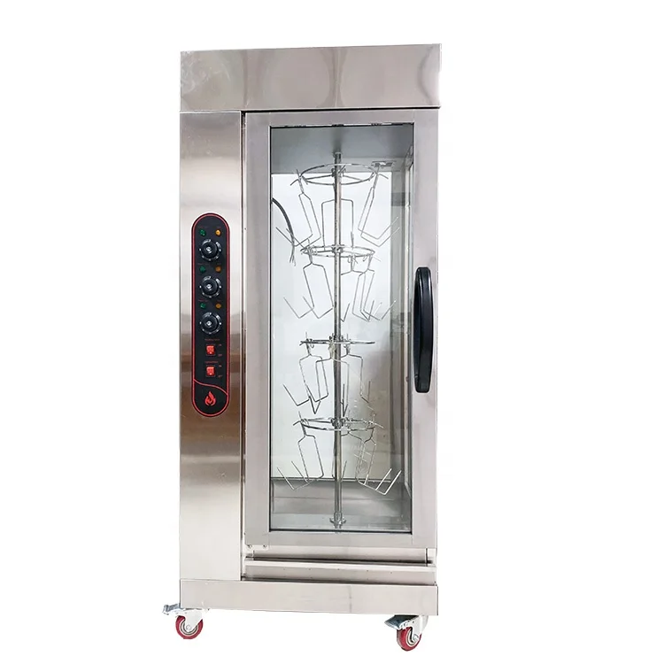 High Quality Commercial Standing Vertical Electric Rotary Chicken Rotisserie Grill Machine Oven Grilled Chicken FurnaceFor Sale
High Quality Commercial Standing Vertical Electric Rotary Chicken Rotisserie Grill Machine Oven Grilled Chicken FurnaceFor Sale
